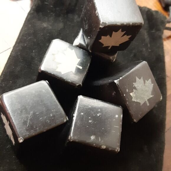 Maple Leaf Whiskey Stones - Picture 2 of 4